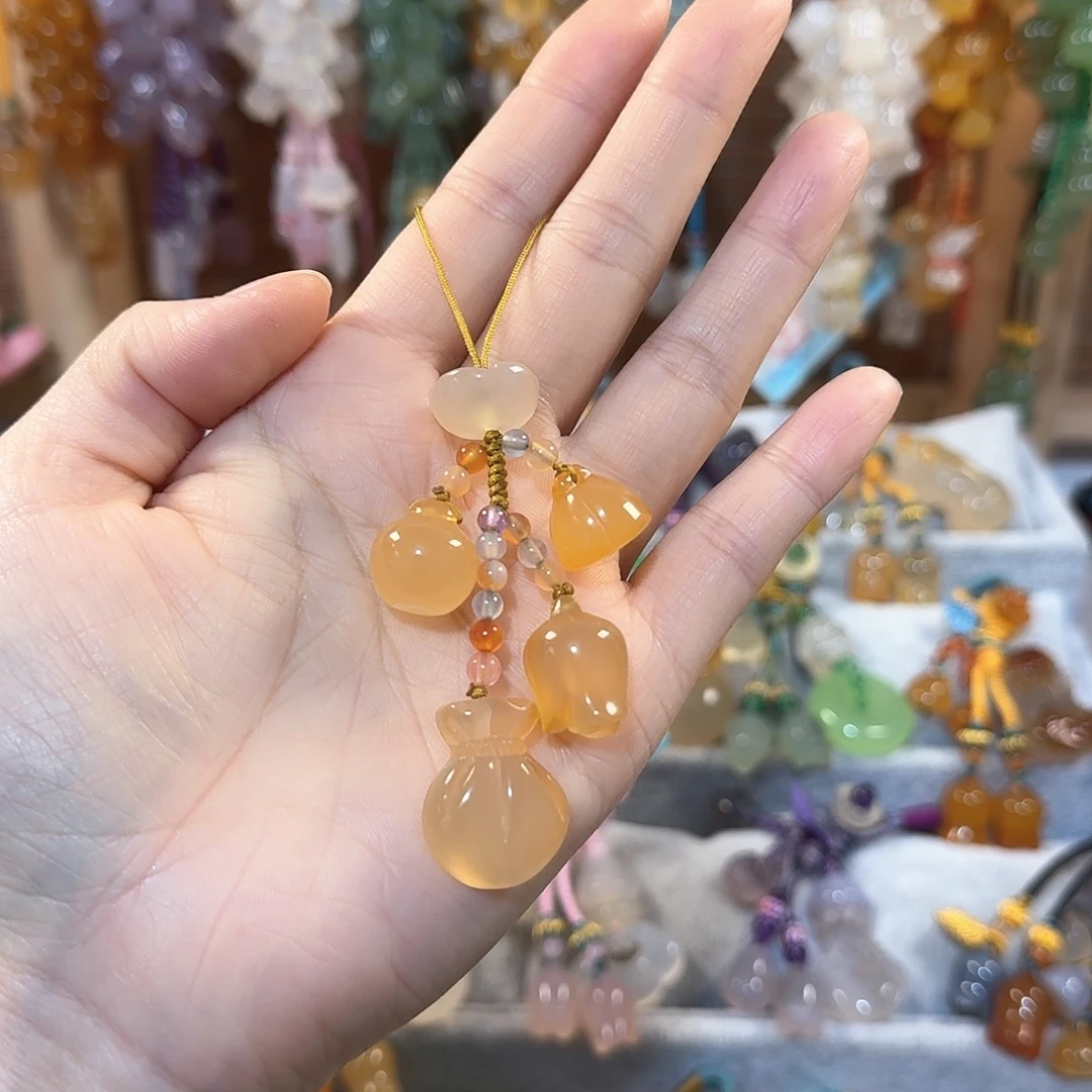 玛瑙/玉髓挂件未镶嵌