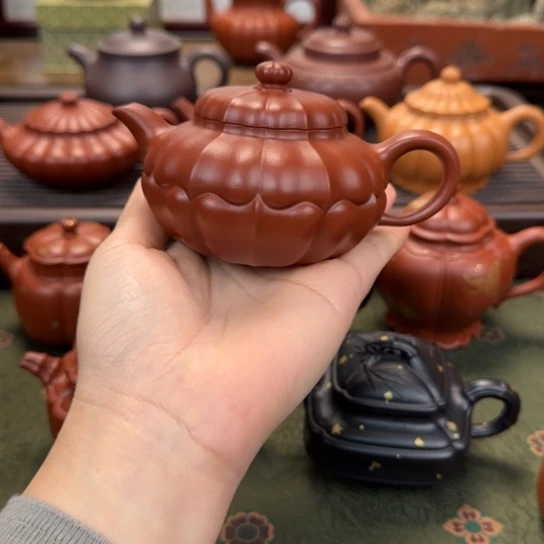 宜兴紫砂玉露朱泥