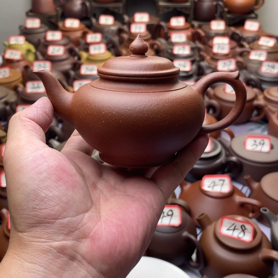 茶壶紫砂宜兴紫砂半手工