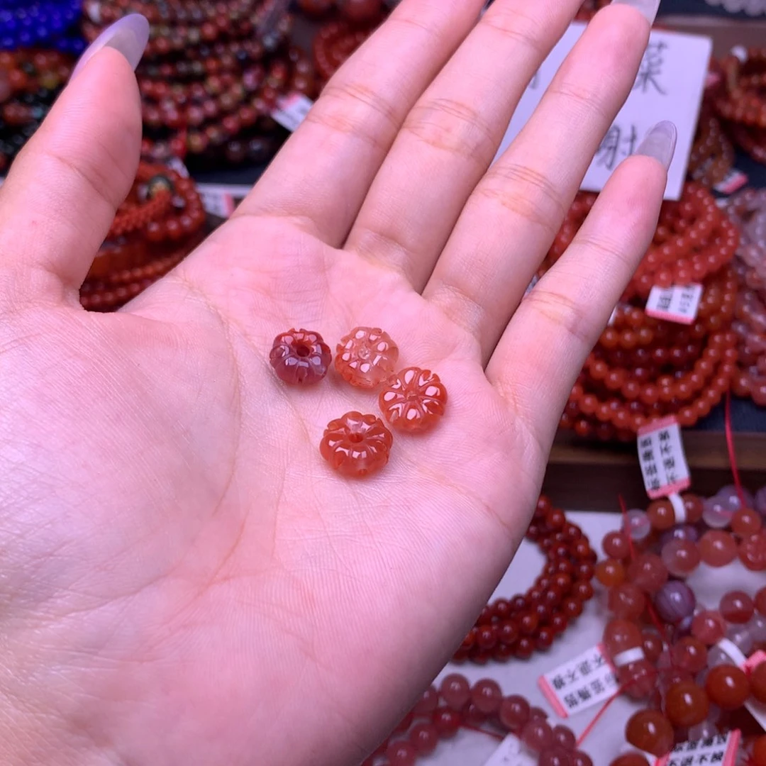 未镶嵌手链南红玛瑙47号克罗心