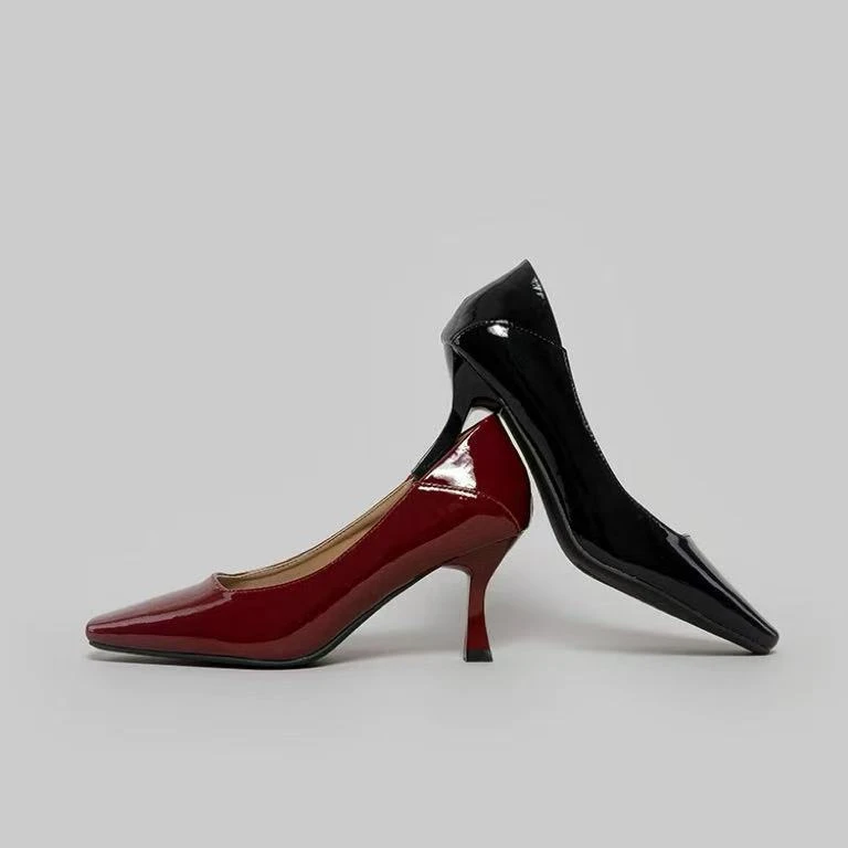 夏休闲款法式女新款百搭软底豆豆鞋单鞋6068-1