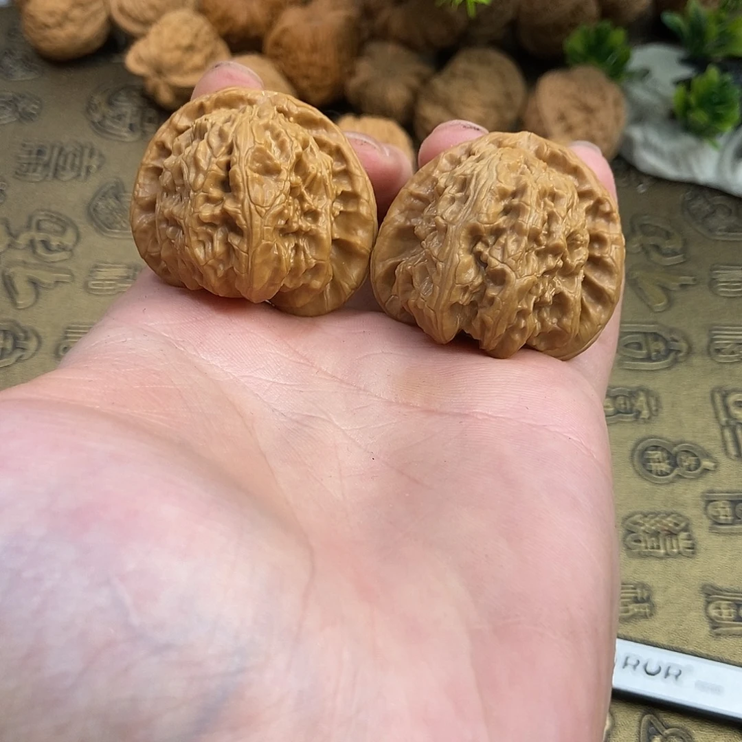 核桃三角白40尺寸编号412尖微修打好底对歪肚