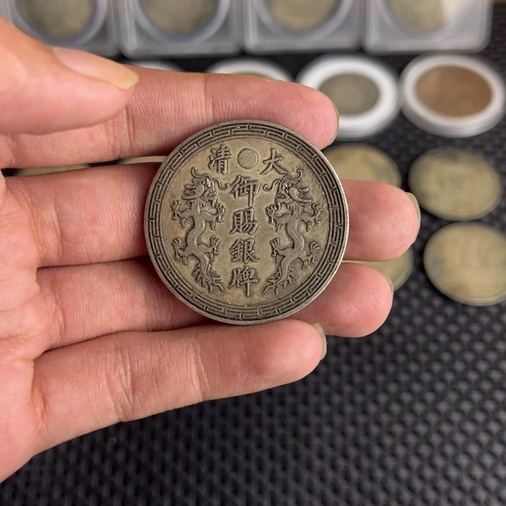 金属大头龙洋船洋工艺品