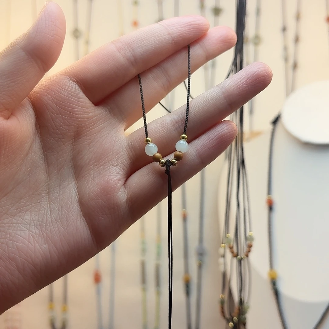 0.8毫米黑色白玉款一