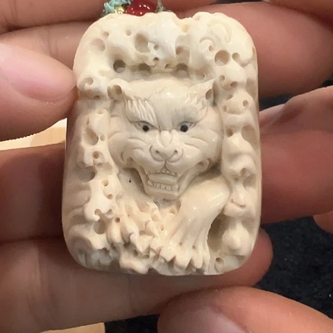 天然猛犸象牙瑕疵品