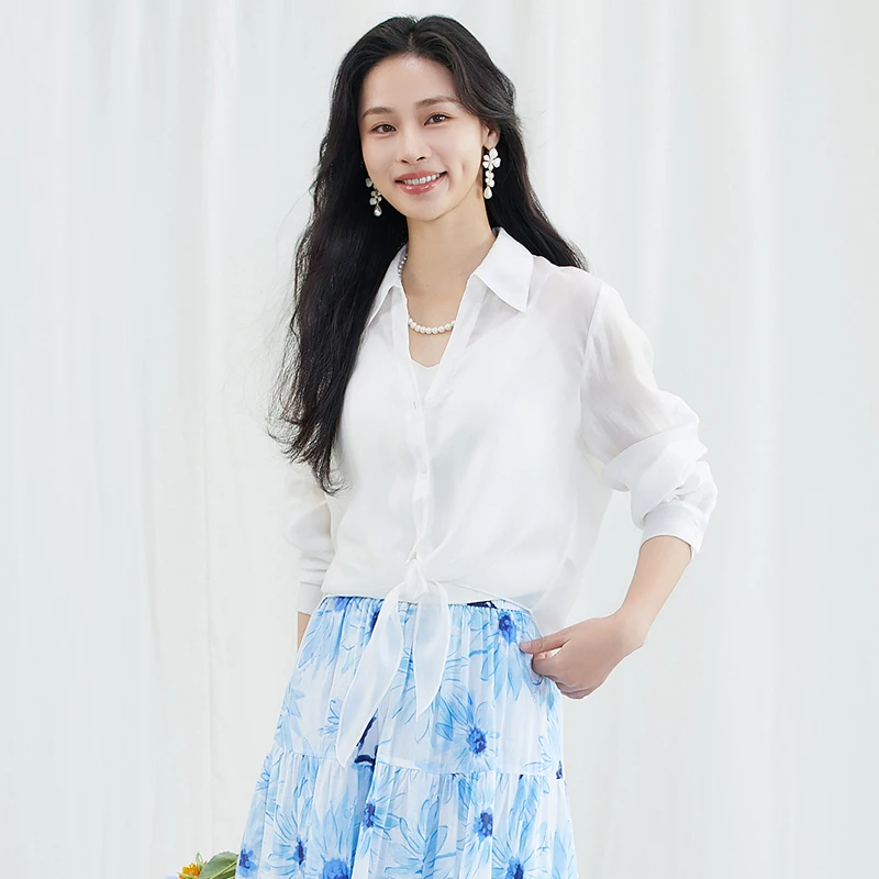 【小余专属】佳人苑衬衫女夏季新款J422015