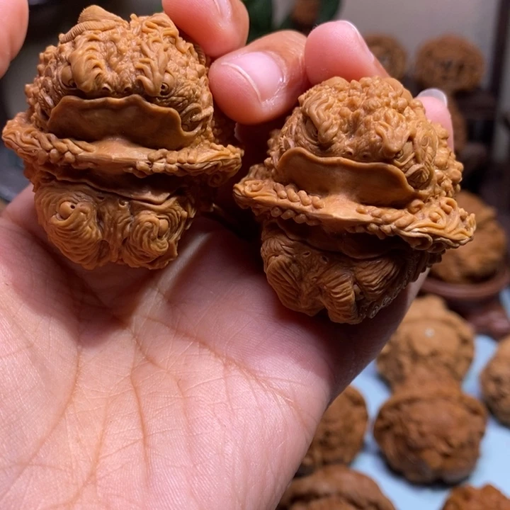 【闪购商品】核桃手串/手链天****号双面金蟾