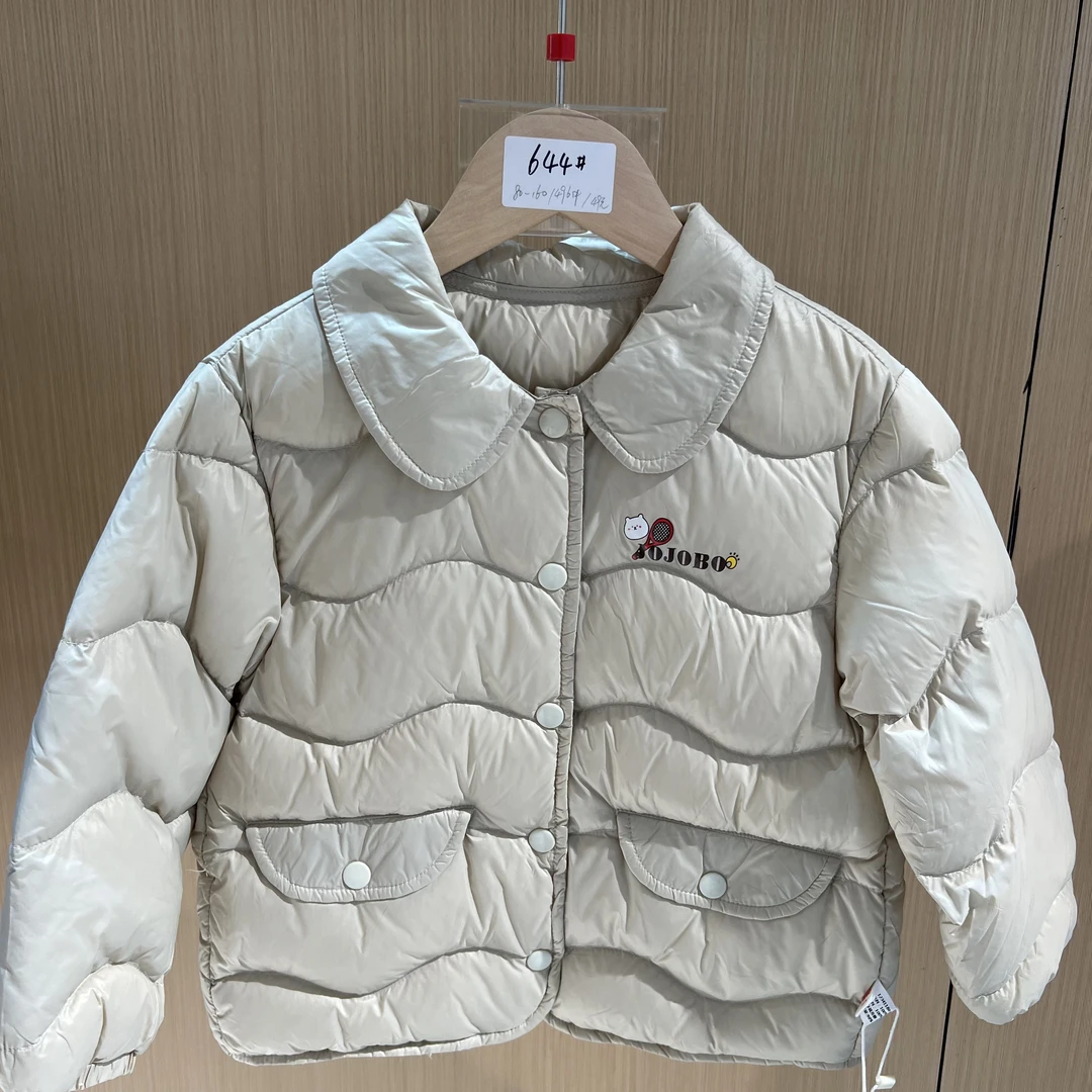 644#QBLD-123411400杏色YY服品牌童装