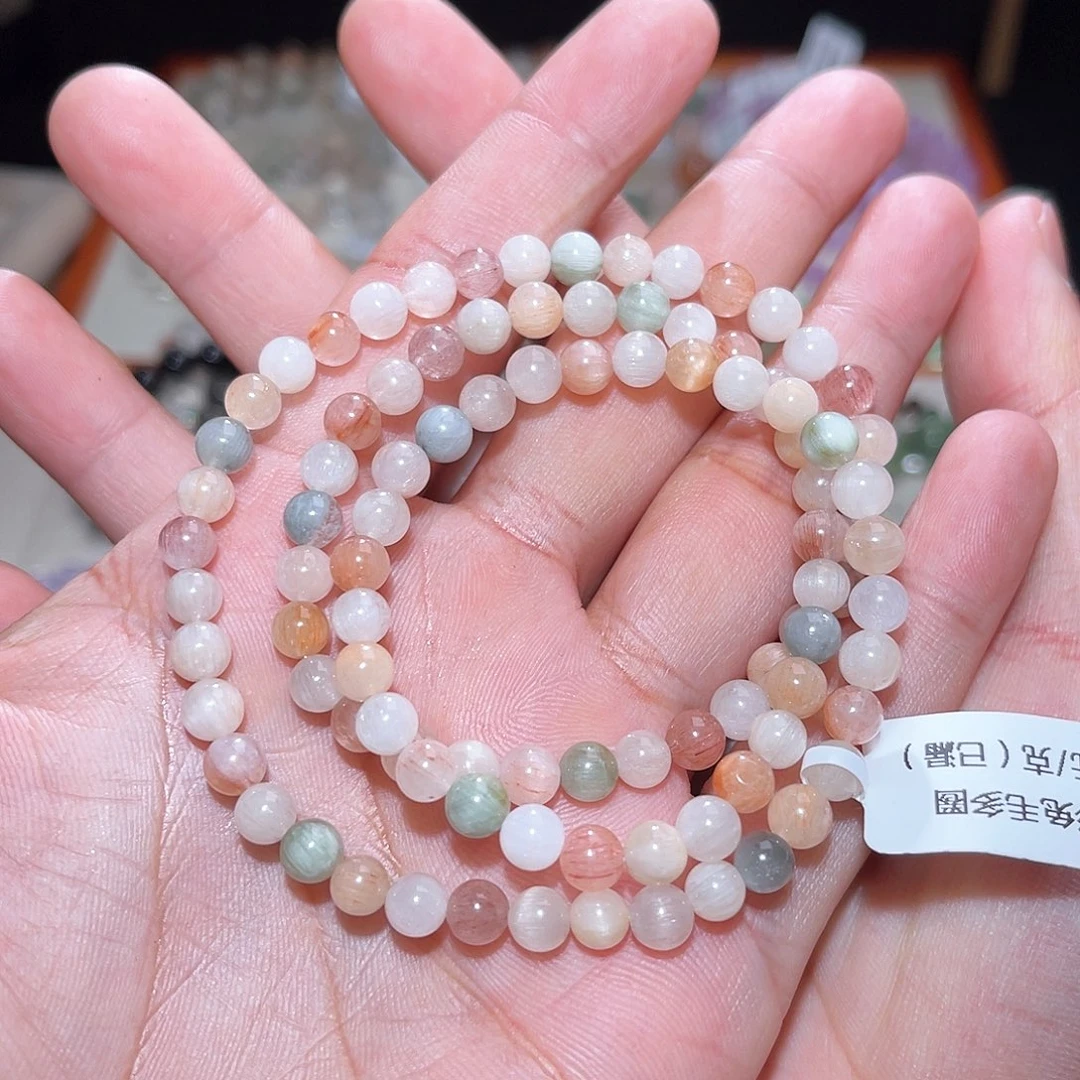 水晶手链未镶嵌246号多样性发一  5+