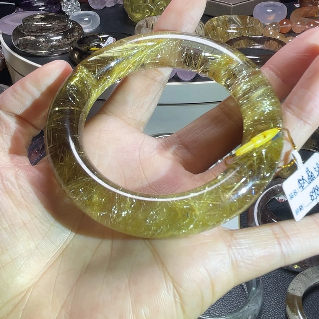 水晶未镶嵌手镯手镯
