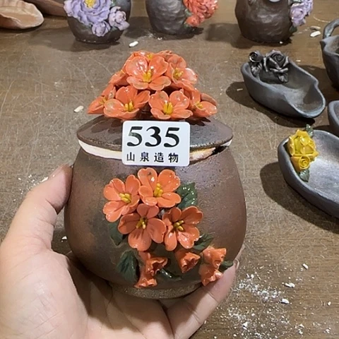 山泉造物手工制作柴烧535