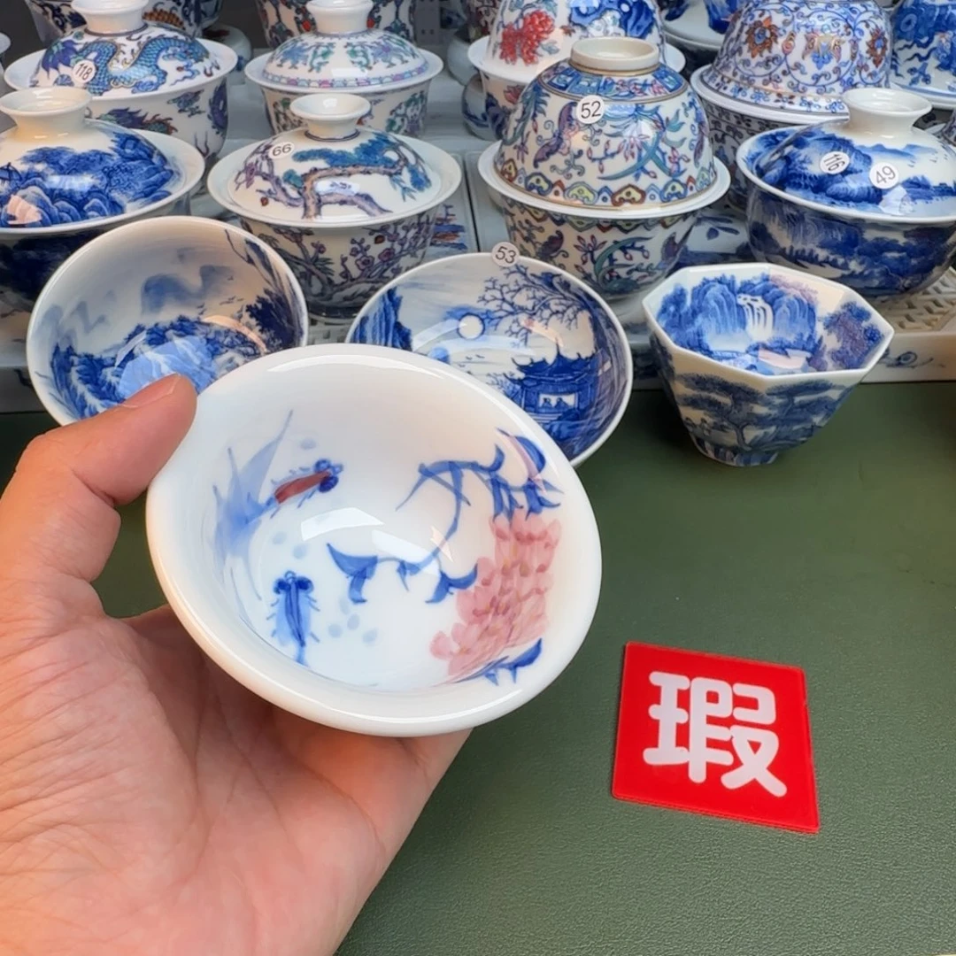 纯手工纯手绘茶具88