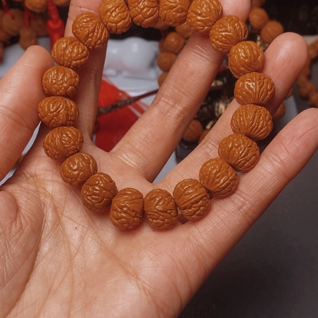 桃核吊坠桃枭手串1