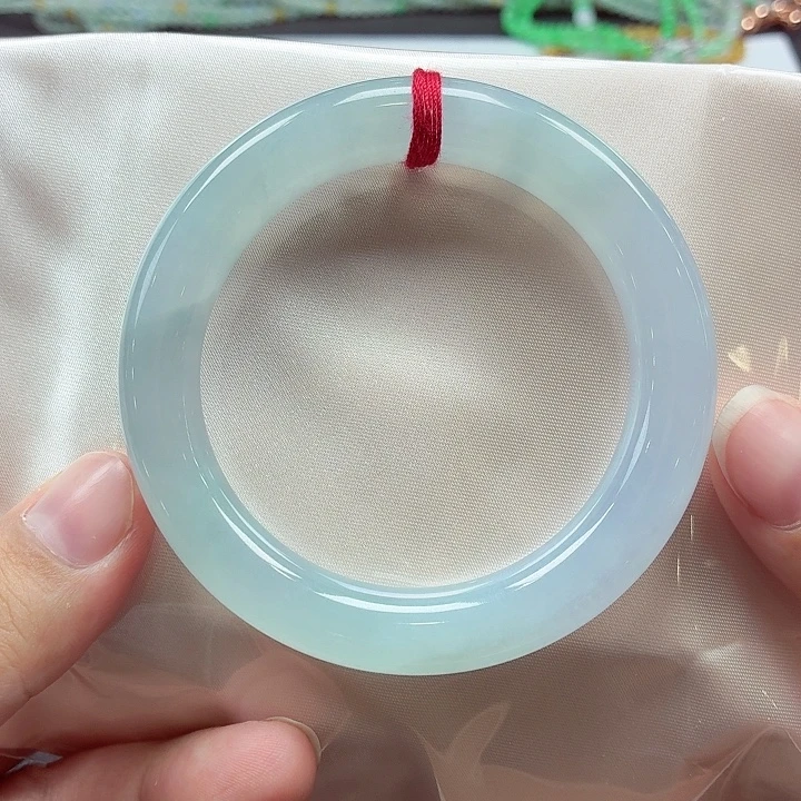 翡翠未镶嵌手镯天然缅甸A货翡翠