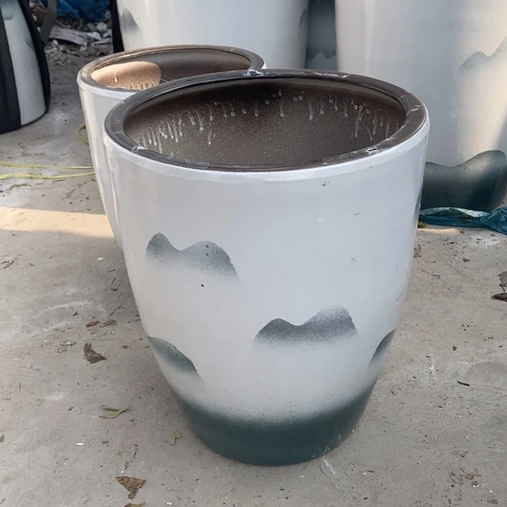 低腰白山水大号口33/39