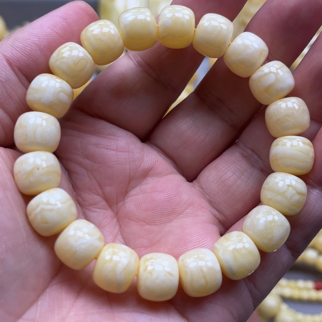 琥珀未镶嵌手链手串