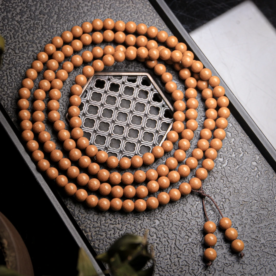 【非遗合香珠】清目百花香合香珠6*168颗多圈手串 HX0225