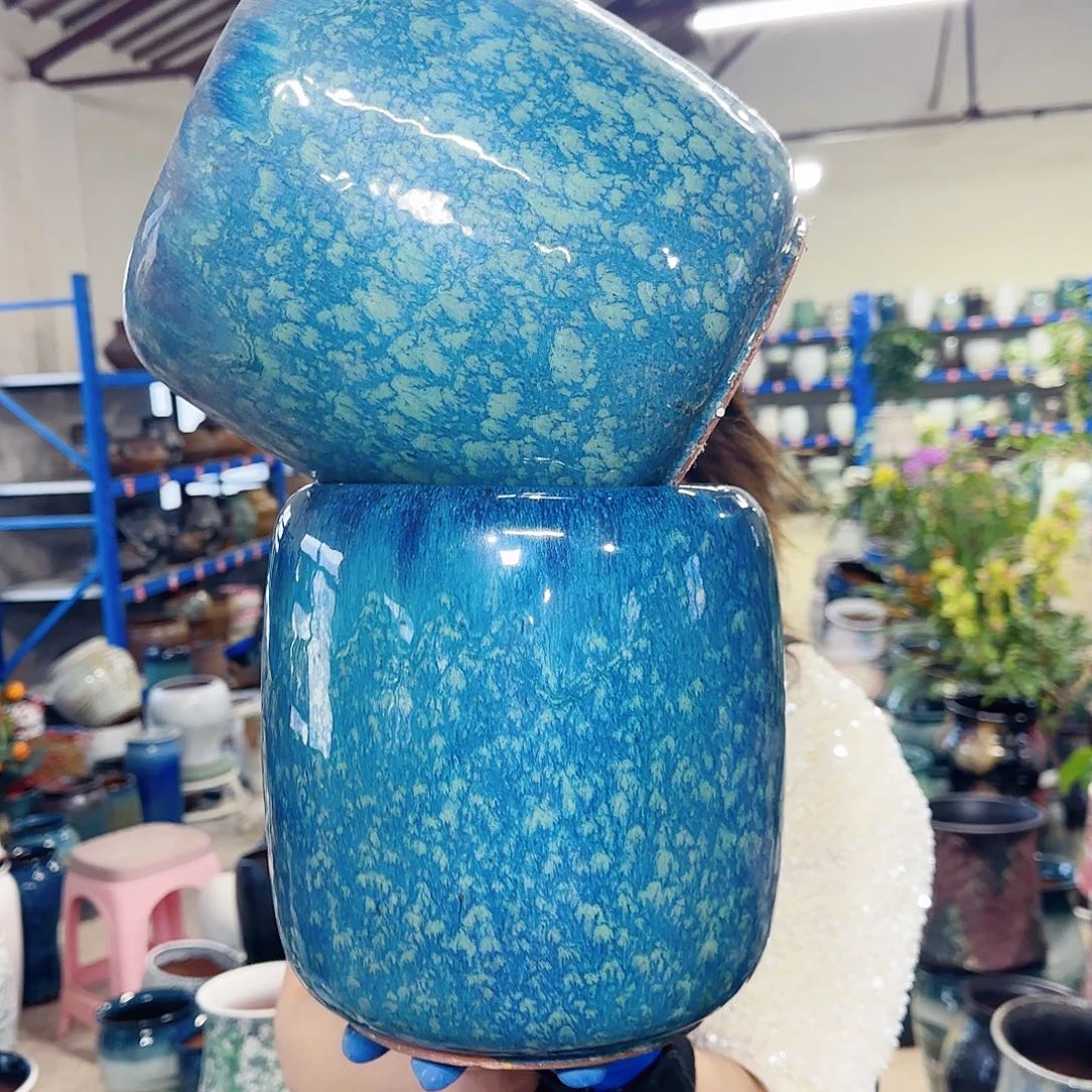 花盆紫砂高21口17