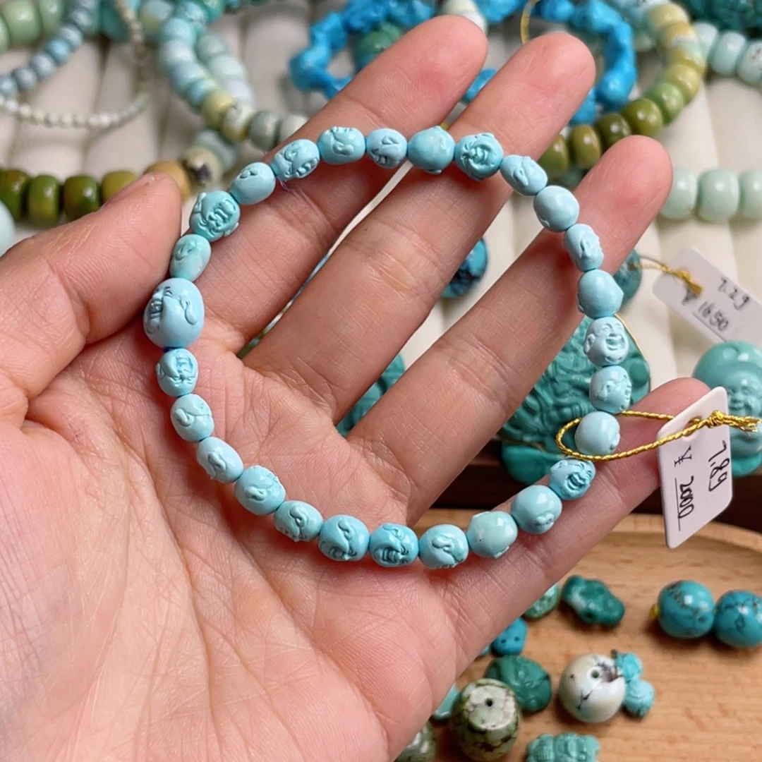 绿松石未镶嵌珠宝奇石