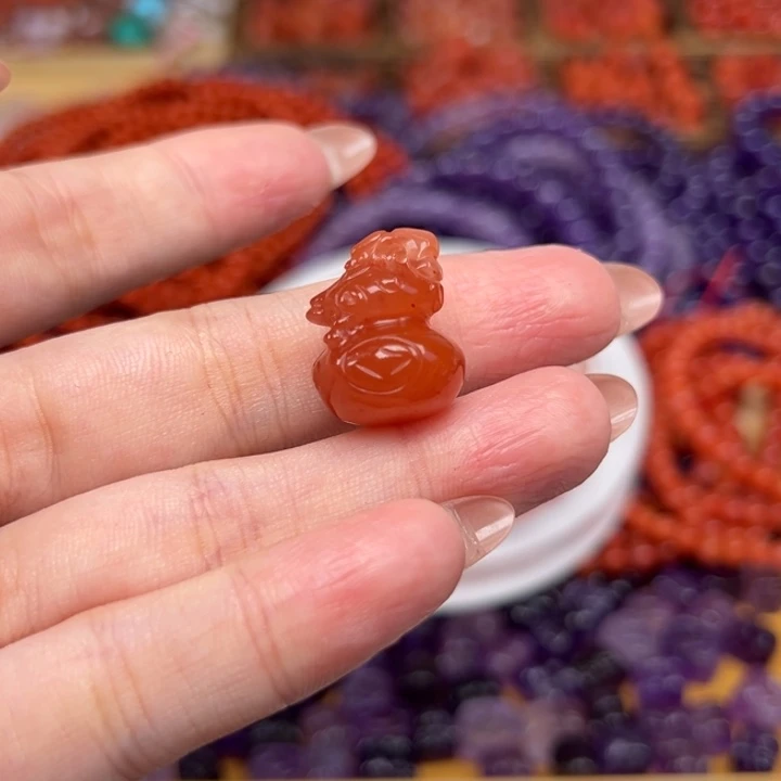 吊坠(不含链)未镶嵌南红玛瑙