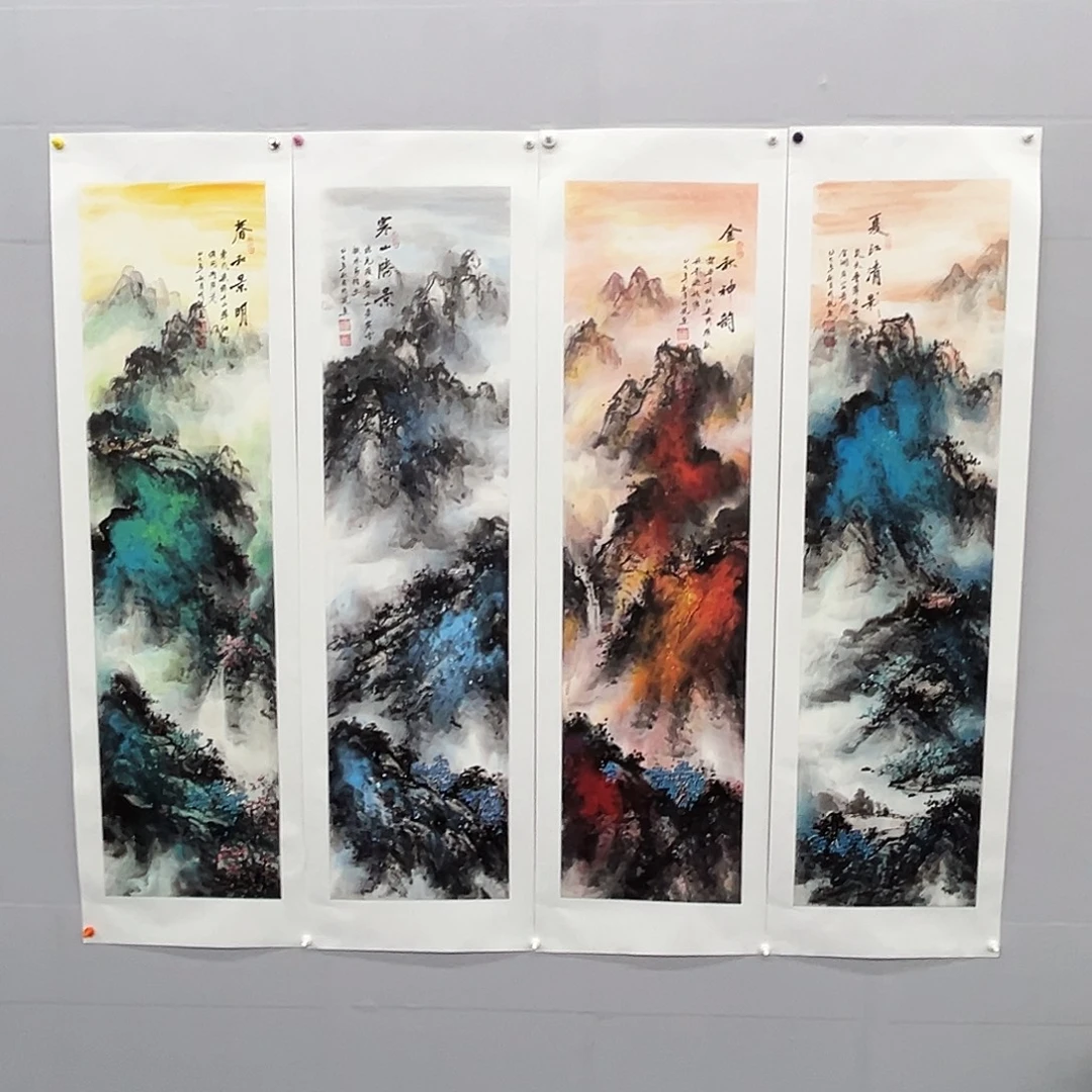 国画纯手绘作品欣赏
