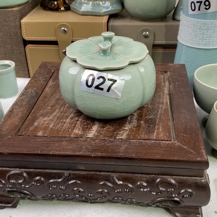 摆件原矿釉原产地汝瓷精品