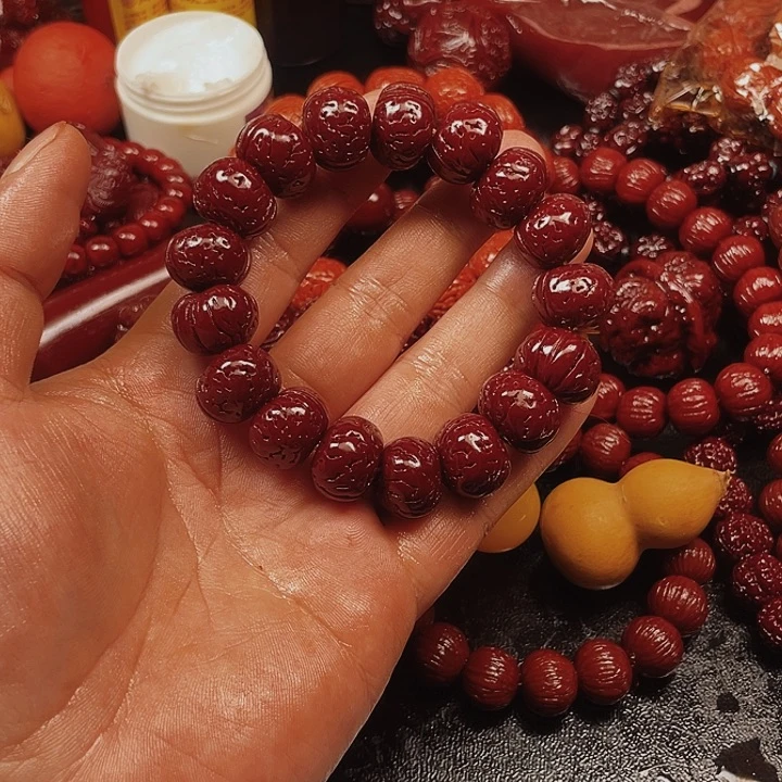 核桃手串/手链暴***牛桃核手串成品福利58