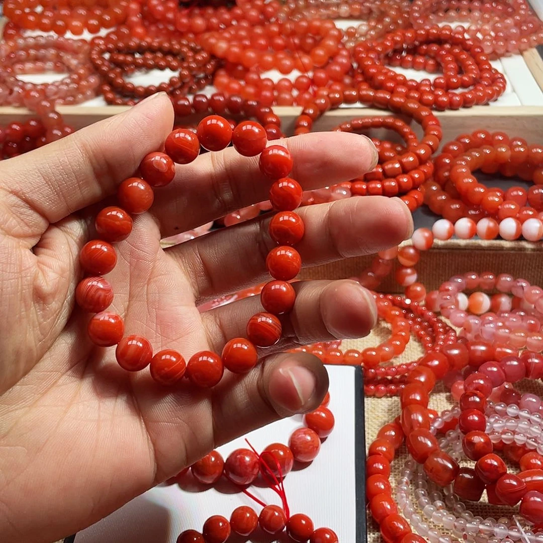手链未镶嵌南红玛瑙