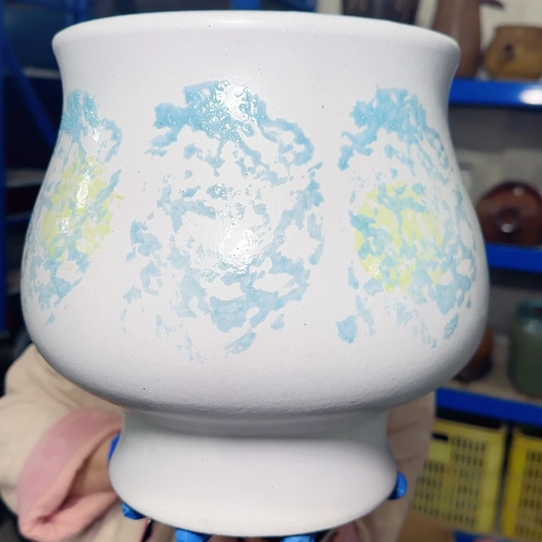 花盆紫砂高27口22