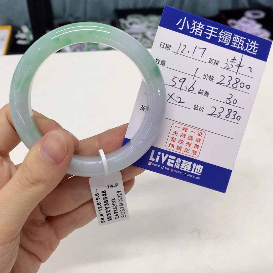 未镶嵌手镯翡翠洁****）