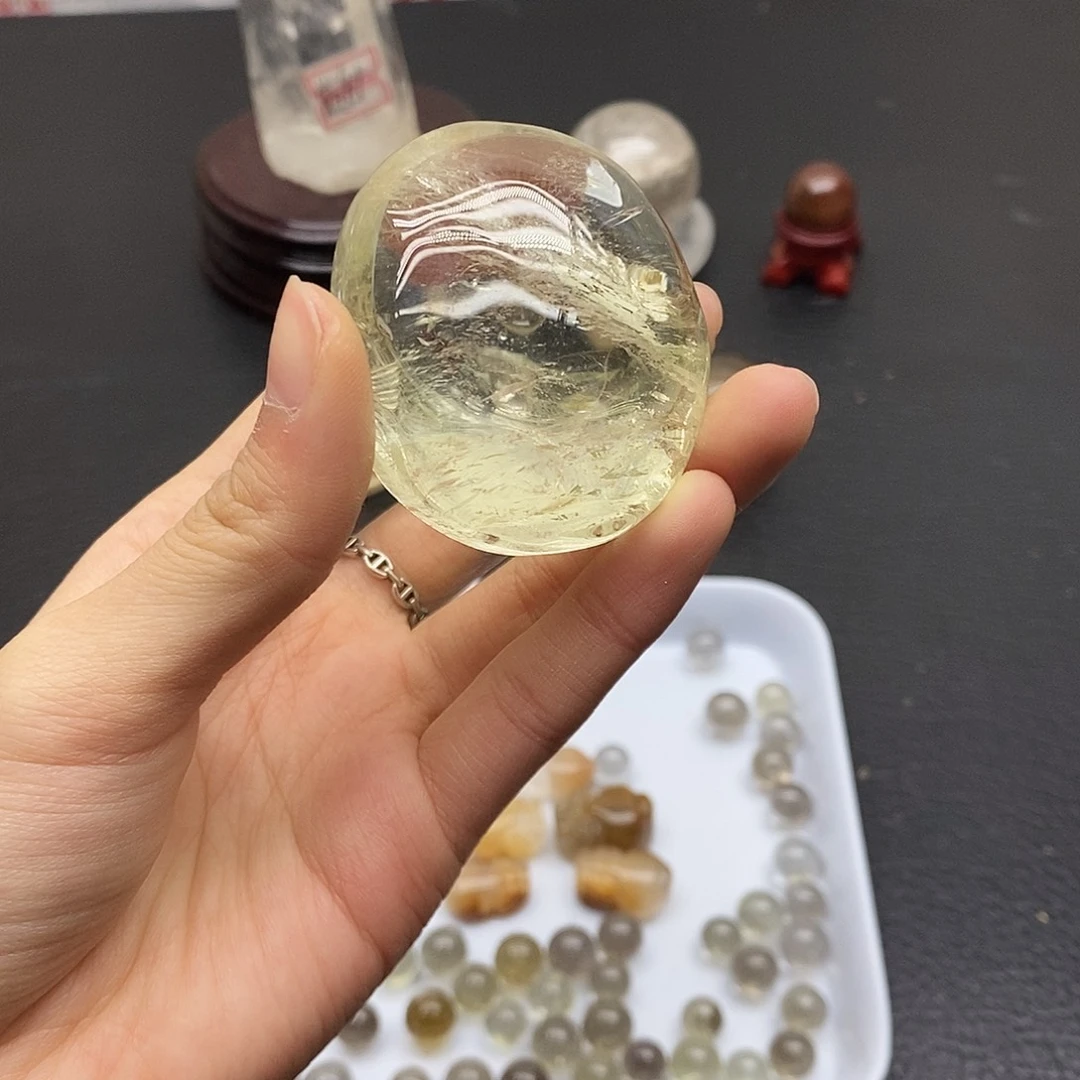 未镶嵌水晶珠宝半成品315水晶石