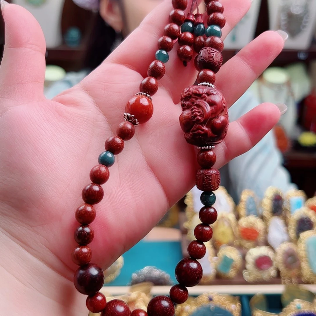 玛瑙/玉髓耳环未镶嵌国风