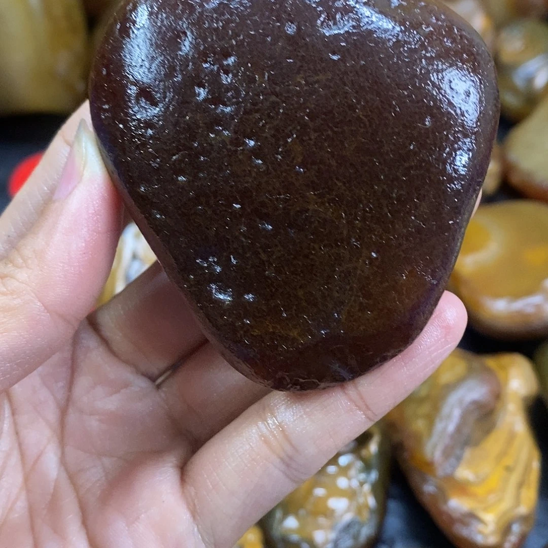 玛瑙/玉髓未镶嵌手把件