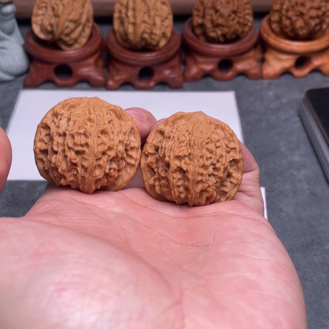 文玩核桃吊坠核****）福利全品平顶狮子头