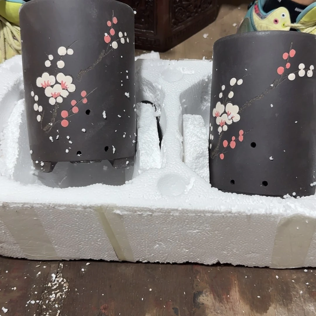 紫砂花盆瑕疵也是