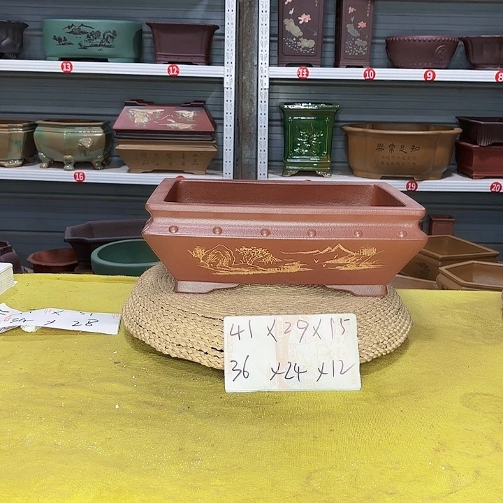 紫砂花盆宜兴紫砂厂