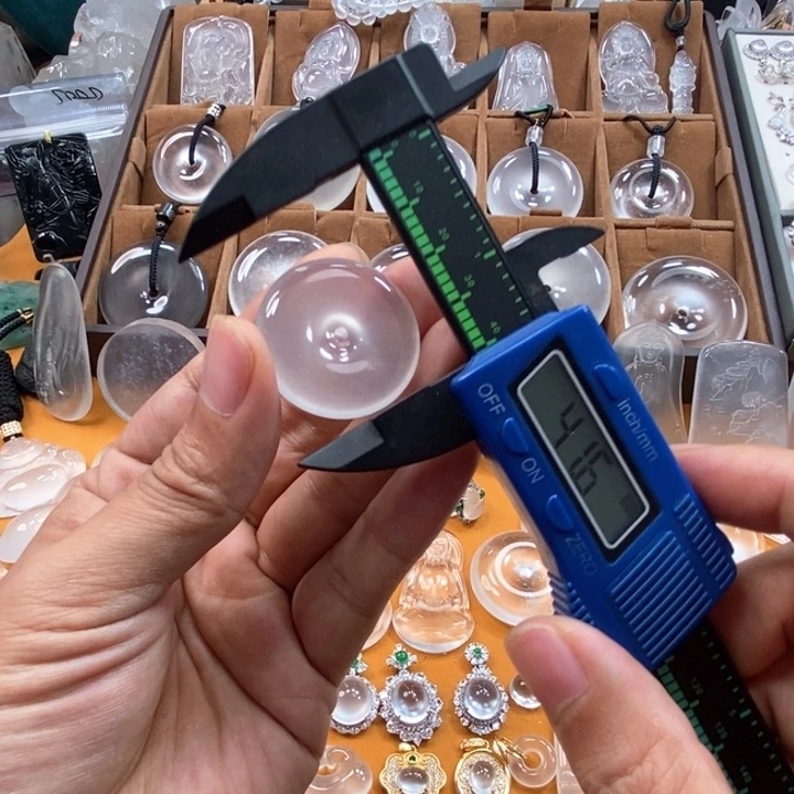 石英质玉平安扣未镶嵌