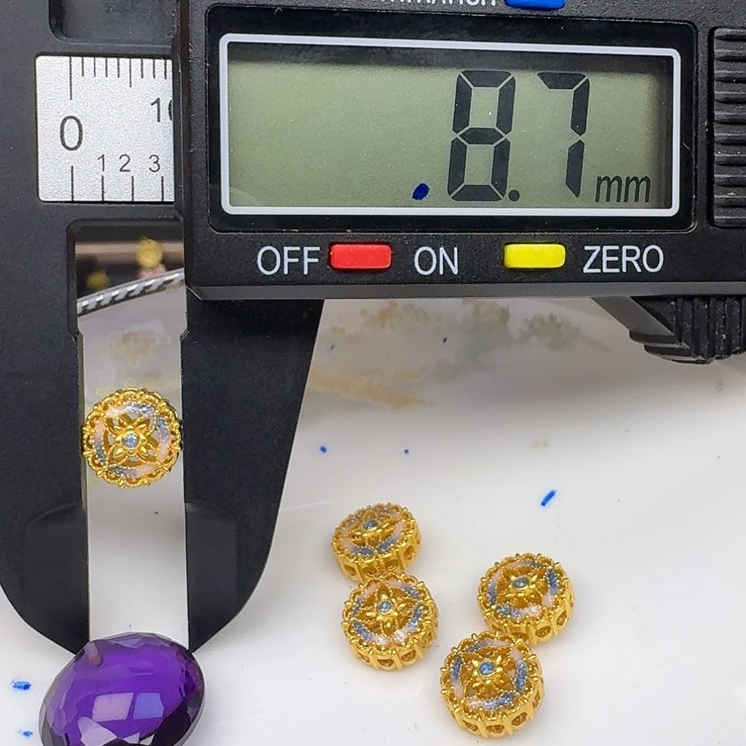 紫晶银S925镶嵌颈饰紫水晶925镶嵌56