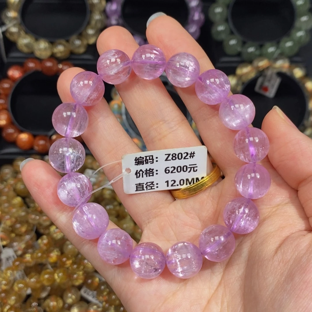 未镶嵌锂辉石手链Z802#12.0mm