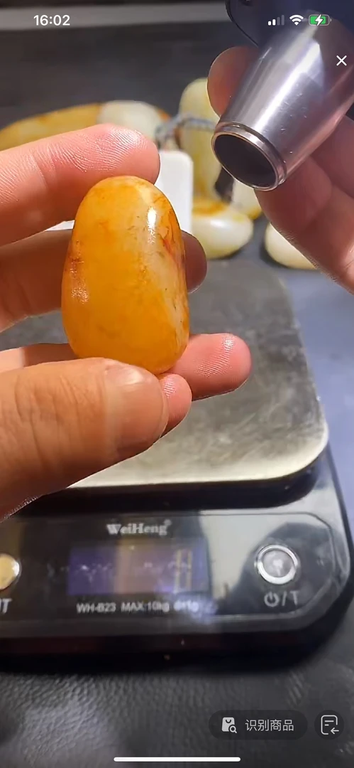 新疆和田籽石手把件盆景