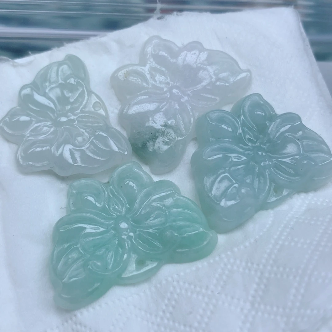 翡翠未镶嵌项链珠子珠