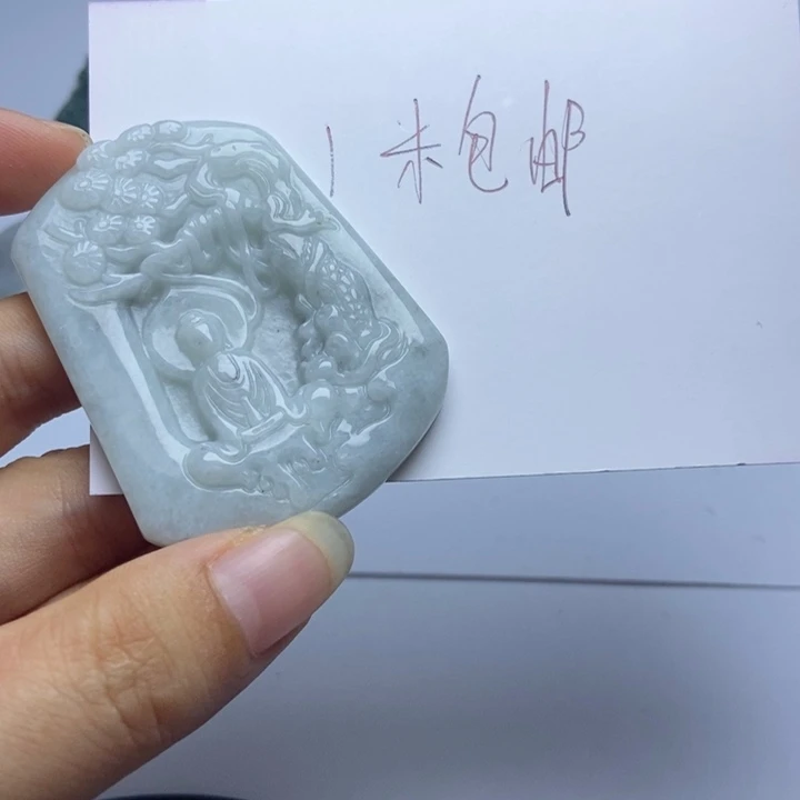 翡翠未镶嵌颈饰福翡翠