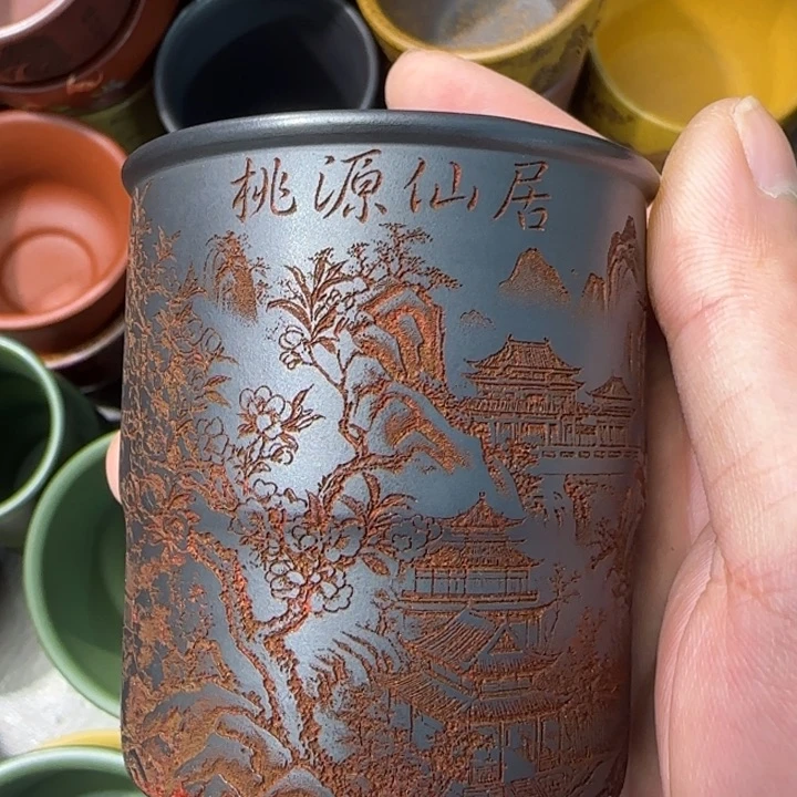 茶杯紫砂全手工制作工艺