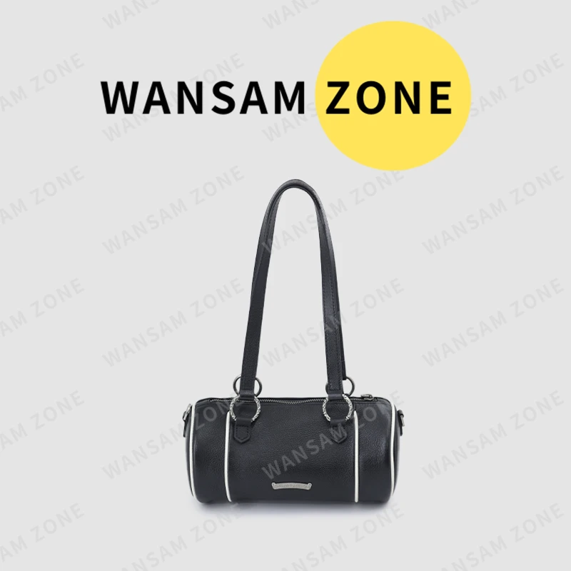 【JOJO】十字拼色腋下圆筒包真皮/马毛底长25cm可斜挎V847-V850V860