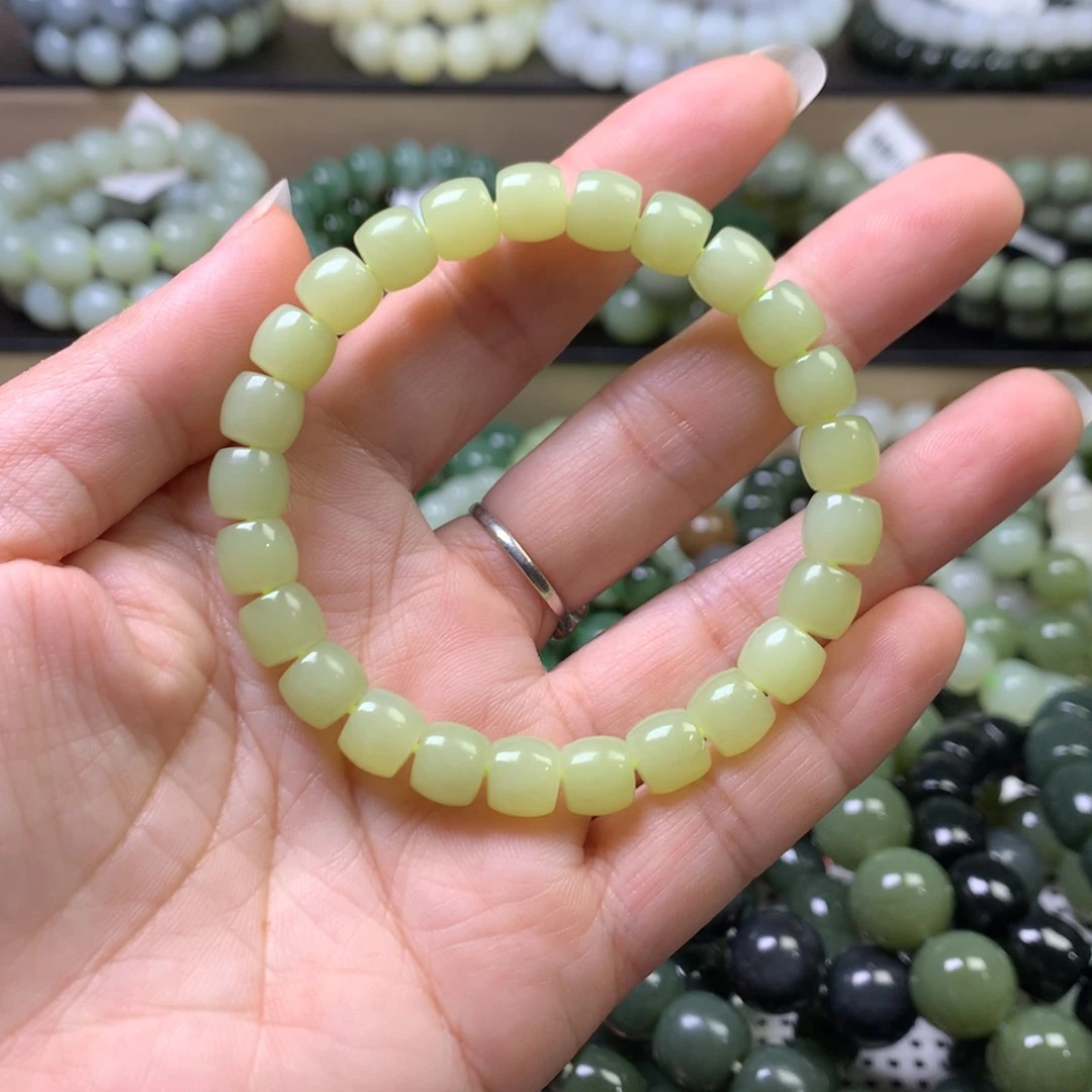 和田玉手链未镶嵌