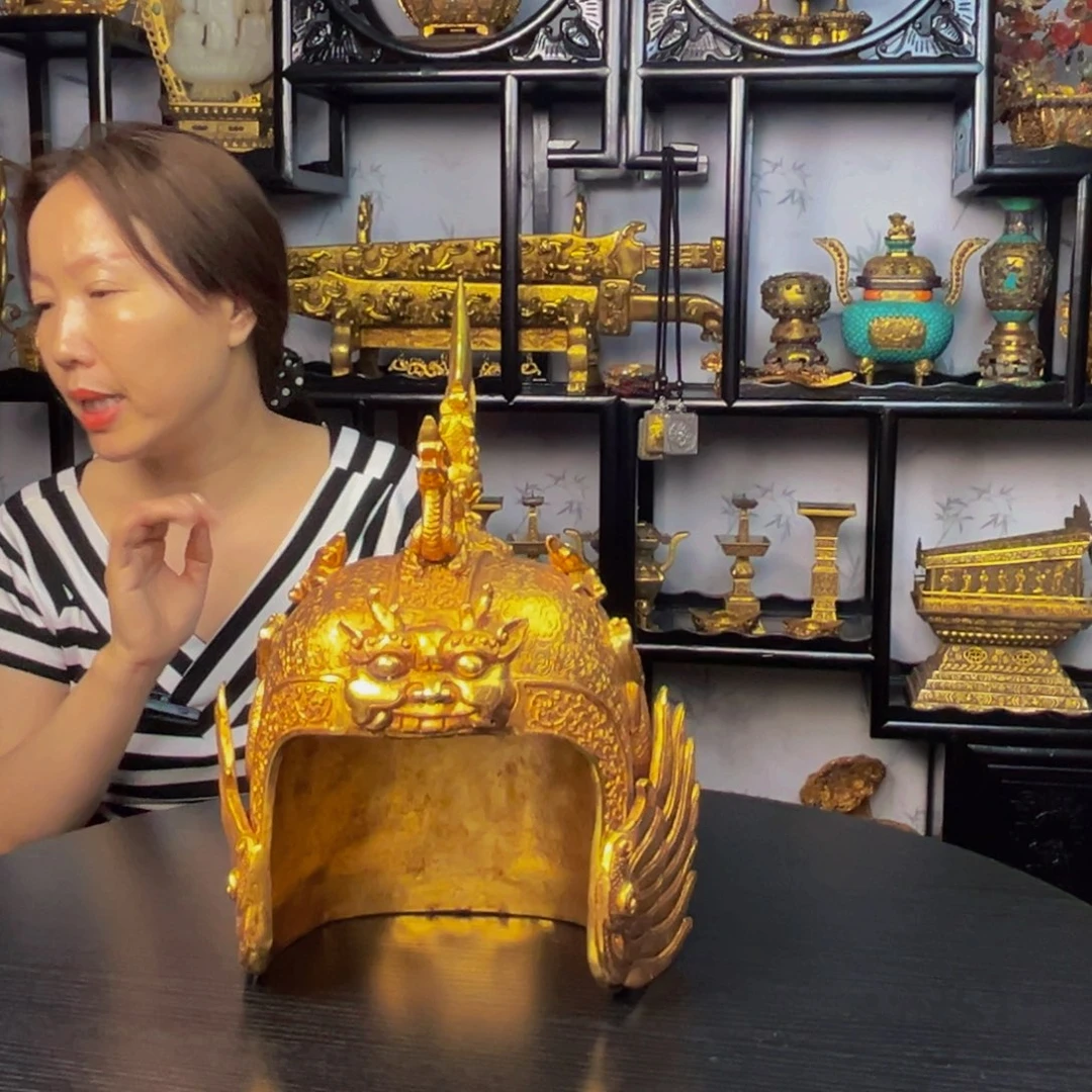 将军帽一顶收藏品摆件