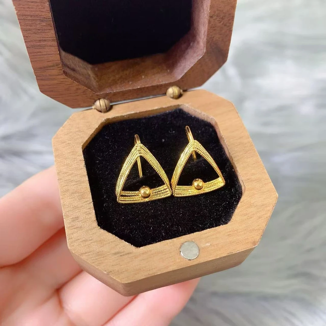 【伟新源】足金999 5G工艺 金丝三角七字2.75克