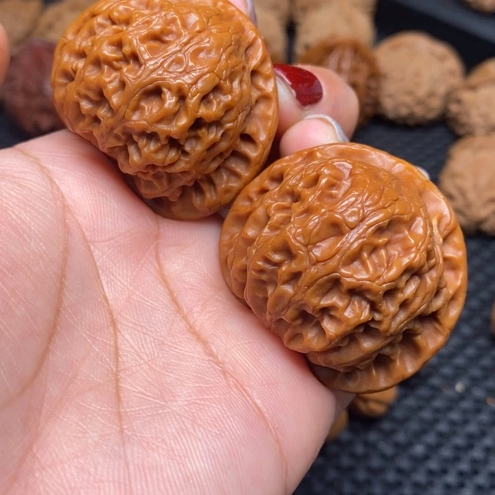 吊坠文玩核桃秦岭野生48