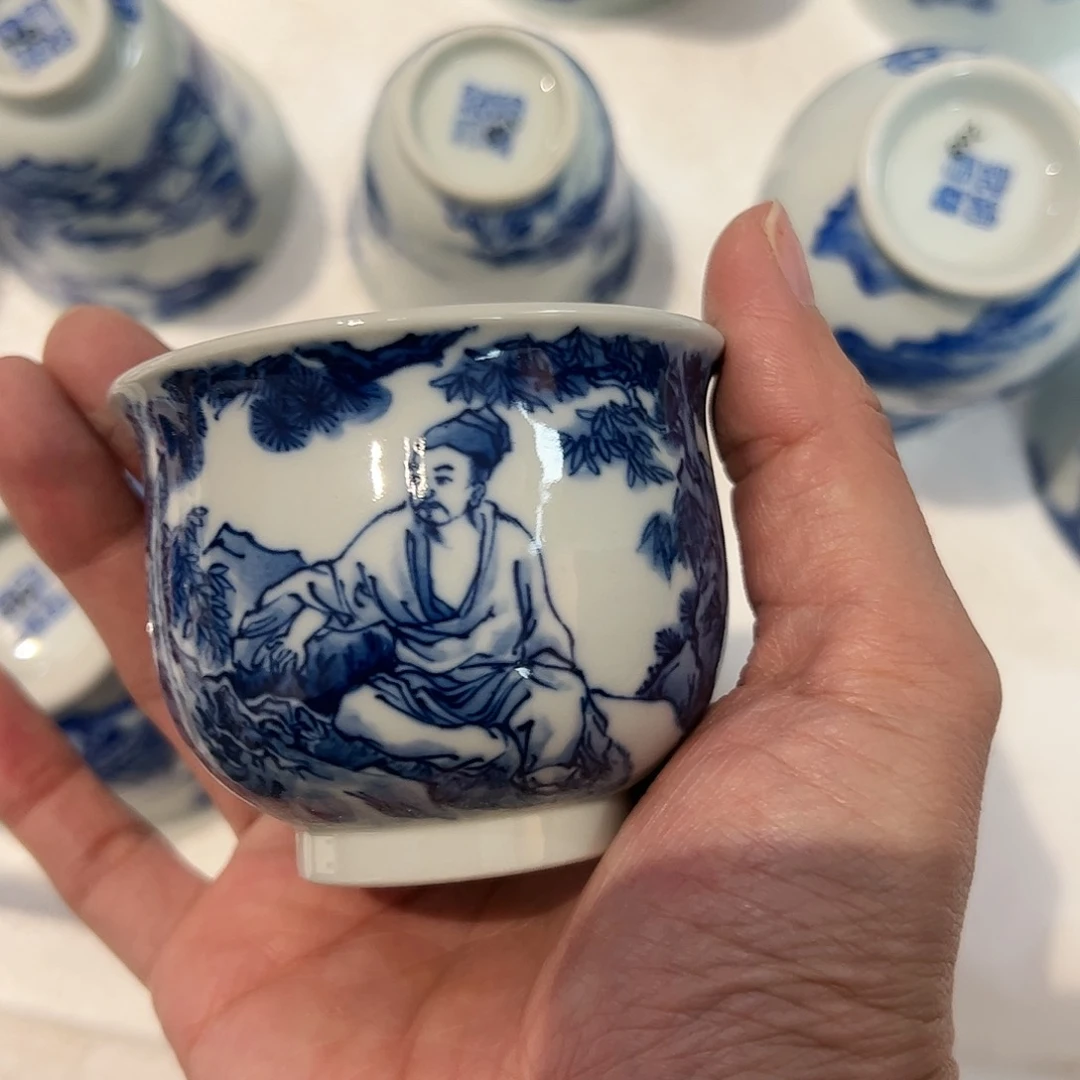 拾藝致物人物炉式杯