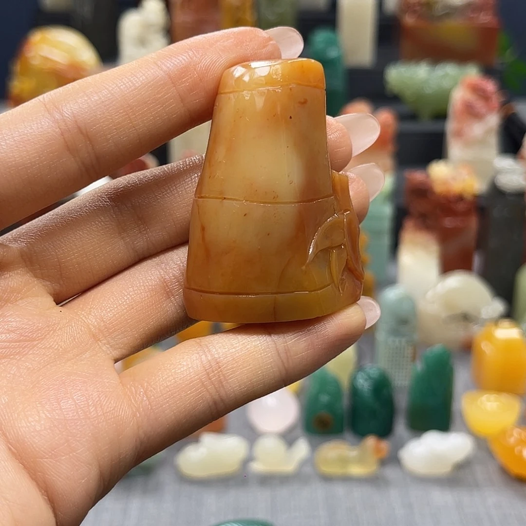 巴林石印石包邮包刻5905